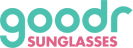 Goodr sunglasses logo in color