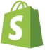 Shopify green bag icon